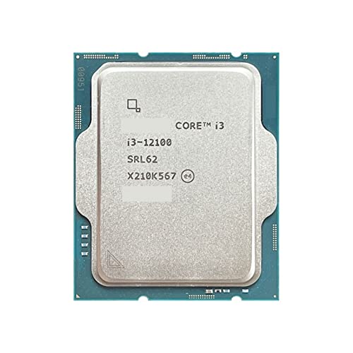 Intel Core i3 12100　第12世代 LGA1700 12th Gen Intel Core i3-12100F LGA 1700 CPU Processor Quad